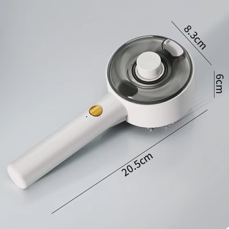 Transform Grooming Time with Our Electric Steam Spray Massage Pet Grooming Brush